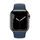 Apple Watch Series 7 Stainless steel 41 mm (2021) | GPS + Cellular | graphite | Sport Band dark blue thumbnail 2/2