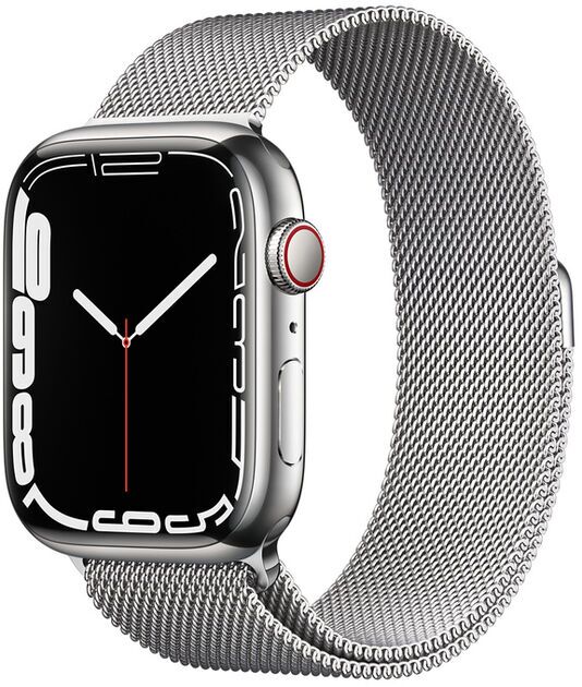 Apple Watch Series 7 Stainless steel 45 mm (2021) | Now with a 30-Day ...