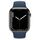 Apple Watch Series 7 Edelstahl 45 mm (2021) | GPS + Cellular | graphit | Sportarmband Abyssblau thumbnail 2/2