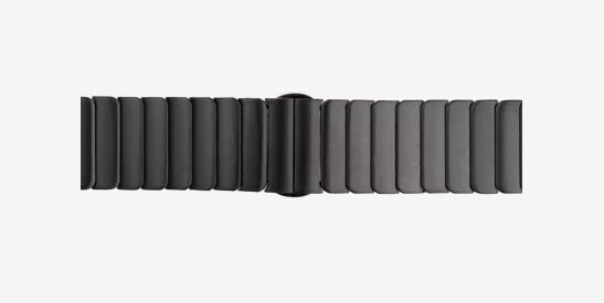 Apple Watch Series 8 от неръждаема стомана 41 mm (2022) | GPS + Cellular | графит | Лента за ръка Space Black, image 2 of 2