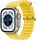 Apple Watch Ultra (2022) | 49 mm | GPS + Cellular | argent | Bracelet Océan jaune thumbnail 1/3