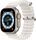 Apple Watch Ultra (2022) | 49 mm | GPS + Cellular | argento | Cinturino Ocean bianco thumbnail 1/2
