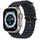 Apple Watch Ultra (2022) | 49 mm | GPS + Cellular | argento | Cinturino Ocean Mezzanotte thumbnail 1/2