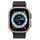 Apple Watch Ultra (2022) | 49 mm | GPS + Cellular | silber | Ocean Armband Mitternacht thumbnail 2/2