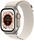 Apple Watch Ultra (2022) | 49 mm | GPS + Cellular | zilver | Alpine-bandje Polar Star Small thumbnail 1/2