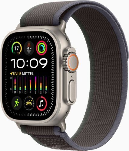 Like New: Apple Watch Ultra 2 (2023) | GPS + Cellular | silver | Trail Loop blue/black M/L