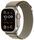 Apple Watch Ultra 2 (2023) | GPS + Cellular | sølv | Alpine Loop Oliv Large thumbnail 1/3