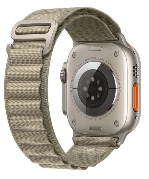 Apple Watch Ultra 2 (2023) | GPS + Cellular | silber | Alpine Loop Oliv Large 3