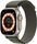 Apple Watch Ultra 2 (2023) | GPS + Cellular | silver | Alpine Loop grön S/M thumbnail 1/2