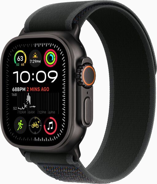 Apple Watch Ultra 2 (2024) | GPS + Cellular | black | Trail Loop black M/L 1