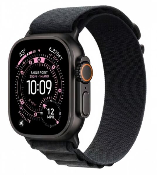 Apple Watch Ultra 2 (2024) | GPS + Cellular | черен | Alpine Loop черен Среден, image 1 of 1