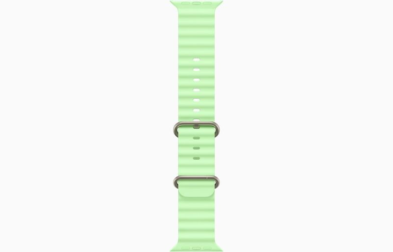 Apple Watch Ultra 3 (2025) | GPS + Cellular | přírodní titan | řemínek Ocean neonově zelený, image 3 of 3