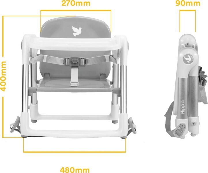 Aprmo Flippa Hochstuhl | pink 2