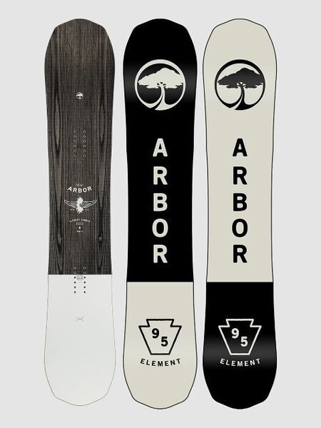 Arbor Element Camber W (2023) | harmaa | 165 cm 1