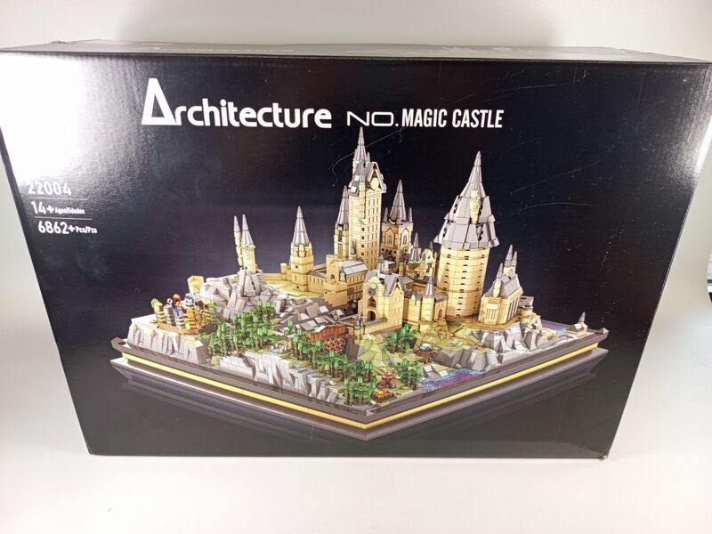 Architecture Magic Castle Bausteine Set, kompatibel mit LEGO | mehrfarbig 1