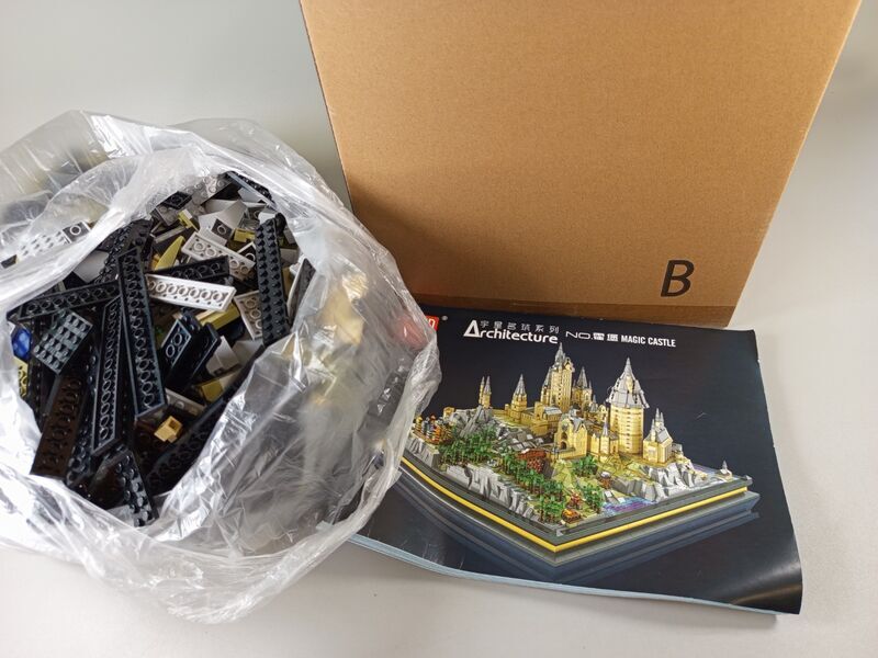 Architecture Magic Castle Bausteine Set, kompatibel mit LEGO | mehrfarbig 5