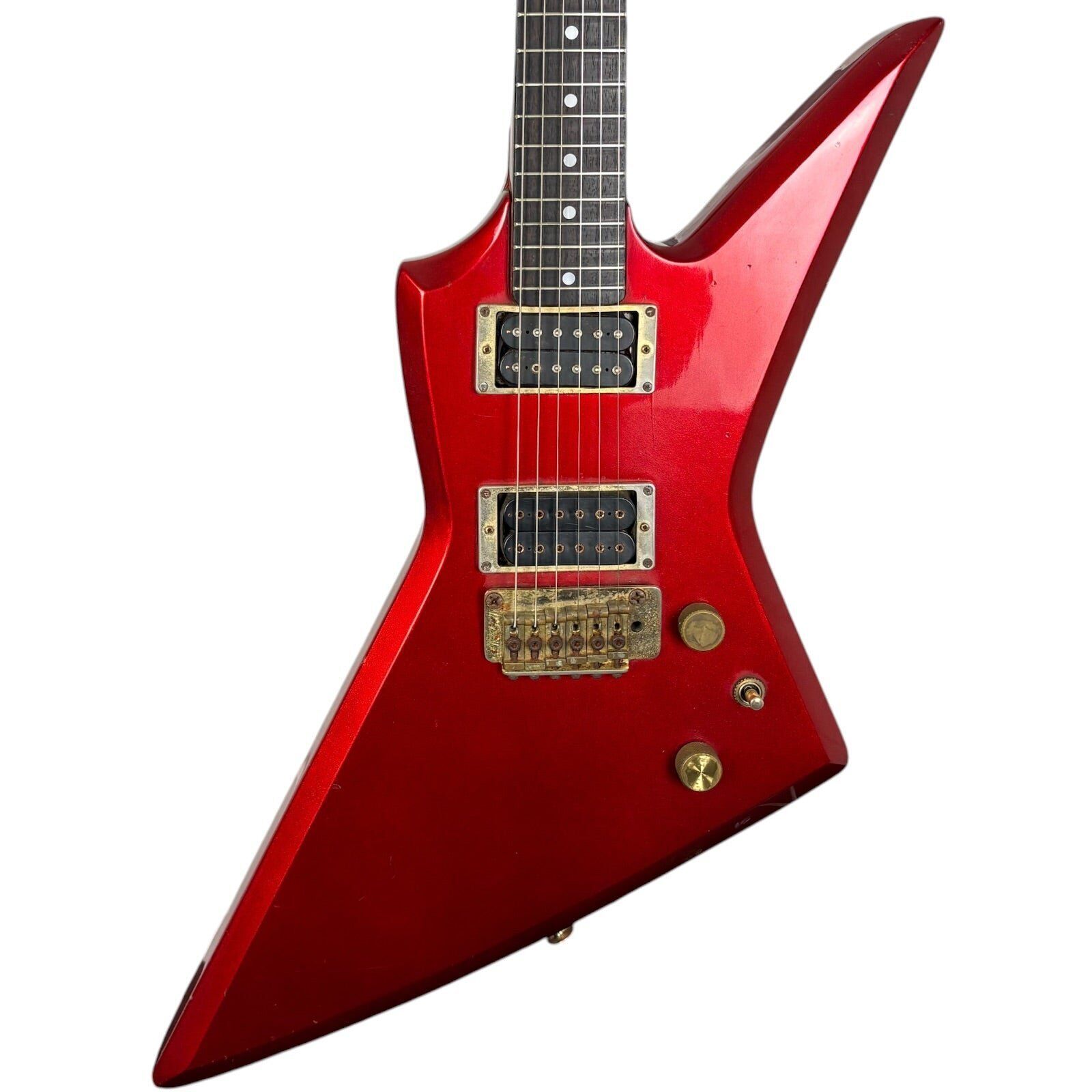 Aria Pro II Japan ZZ Custom Explorer 1983 | Metallic rood