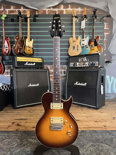 Aria Pro II PE-460 Sunburst 1980 Vintage MIJ Electric Guitar | Sunburst Vintage, image 1 of 5