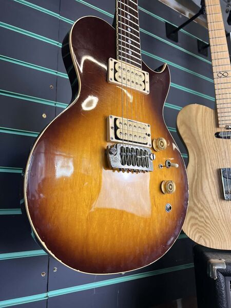 Aria Pro II PE-460 Sunburst 1980 Vintage MIJ Electric Guitar | Sunburst Vintage, image 3 of 5
