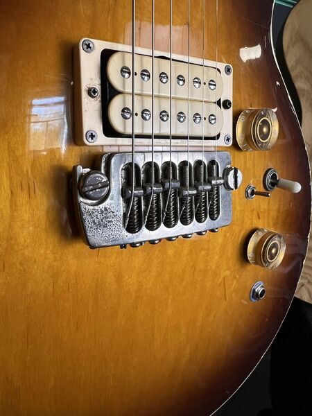 Aria Pro II PE-460 Sunburst 1980 Vintage MIJ Electric Guitar | Sunburst Vintage, image 4 of 5