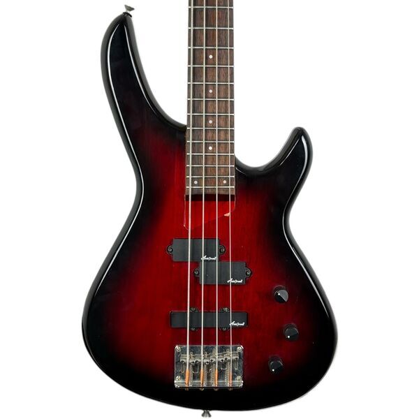 Aria Pro II RVB450-DRS Avante Series Bass - Red Burst | Red Burst, image 1 of 5