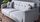 Aria sofa bed set wood veneer gray | grey, thumbnail 2 of 4