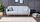 Aria sofa bed set wood veneer gray | grey, thumbnail 3 of 4