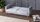 Aria sofa bed set wood veneer gray | grey, thumbnail 4 of 4