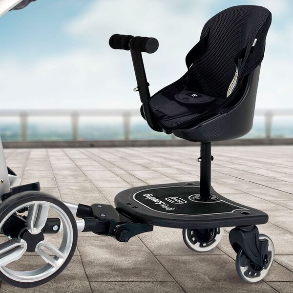 Asalvo Buggy Board mit Sitz | monivärinen 2