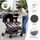 Asalvo Henry Doppelbuggy | grey, thumbnail 2 of 3