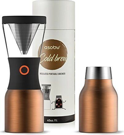asobu Cold Brew Máquina de café | cobre