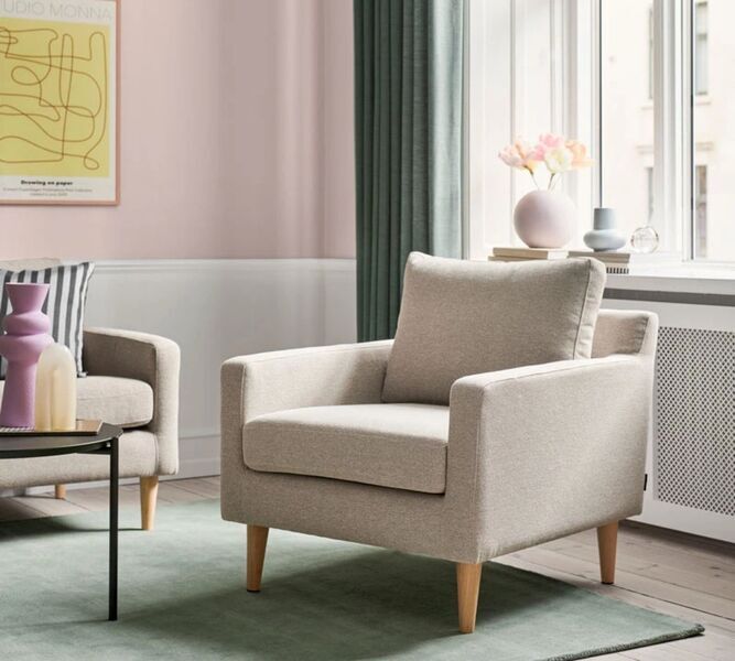 Astha armchair Agnes Brown | brown, image 2 of 4