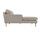 Astha sofa left chaise longue Agnes Brown | brown, thumbnail 1 of 2