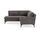 Astha sofa left chaise longue Danny Steel Grey | grey, thumbnail 1 of 4