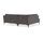 Astha sofa left chaise longue Danny Steel Grey | grey, thumbnail 2 of 4