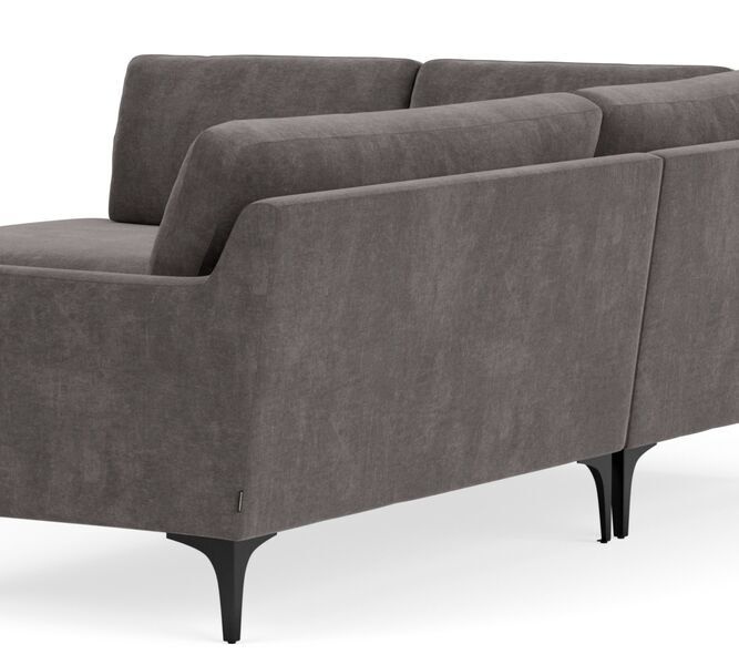 Astha sofa left chaise longue Danny Steel Grey | grey, image 4 of 4