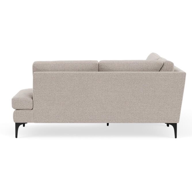 Astha sofa right chaise longue Agnes Brown | brown, image 2 of 4