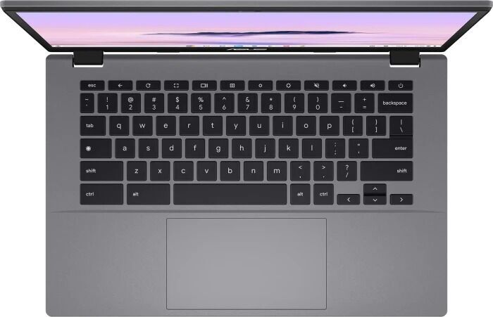 ASUS Chromebook Plus CX3402CBA | i3-1215U | 14" | 8 GB | 512 GB SSD | Taustavalaistu näppäimistö | harmaa | Chrome OS | US, image 2 of 6