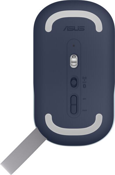 ASUS Marshmallow Mouse MD100 | Quiet/Solar Blue 2
