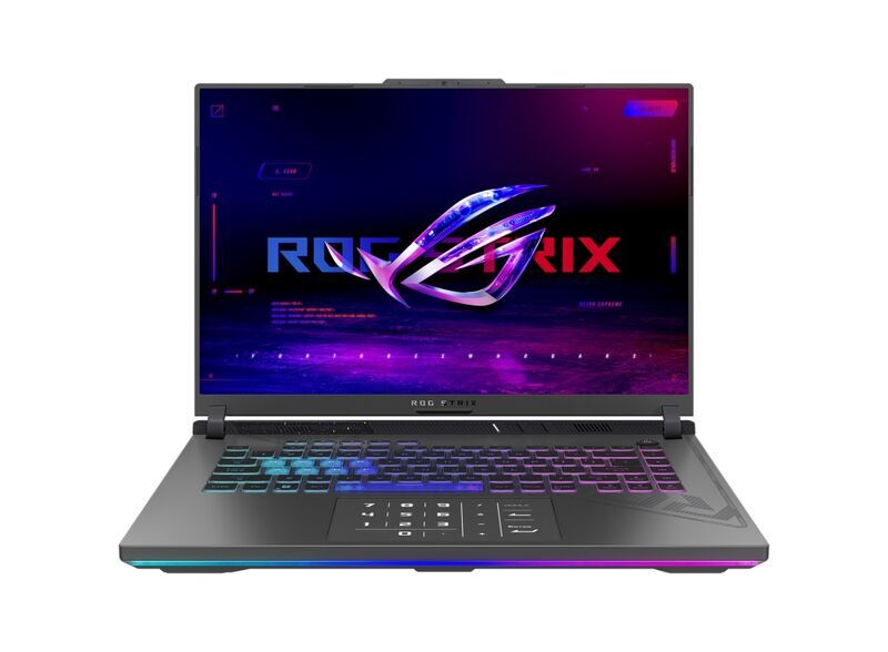 ASUS ROG Strix G16 G614 | i7-13650HX | 16" | 16 GB | 512 GB SSD | Eclipse Gray | RTX 4060 | iluminação do teclado | Win 10 Home | US
