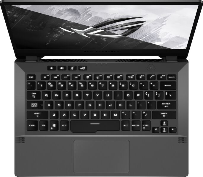 ASUS ROG Zephyrus G14 GA401IU | Ryzen 9 4900HS | 14" | 16 GB | 1 TB SSD | FHD | FP | Webcam | grå | Win 10 Pro | International English 2
