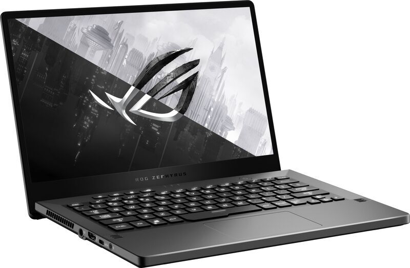 ASUS ROG Zephyrus G14 GA401IU | Ryzen 9 4900HS | 14" | 16 GB | 1 TB SSD | FHD | FP | Webcam | grau | Win 11 Home | International English 3