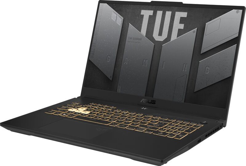 ASUS TUF Gaming F17 FX707ZM | i7-12700H | 17.3" | 16 GB | 1 TB SSD | RTX 3060 | Bakgrundsbelyst tangentbord | grå | Win 11 Home | AR 3