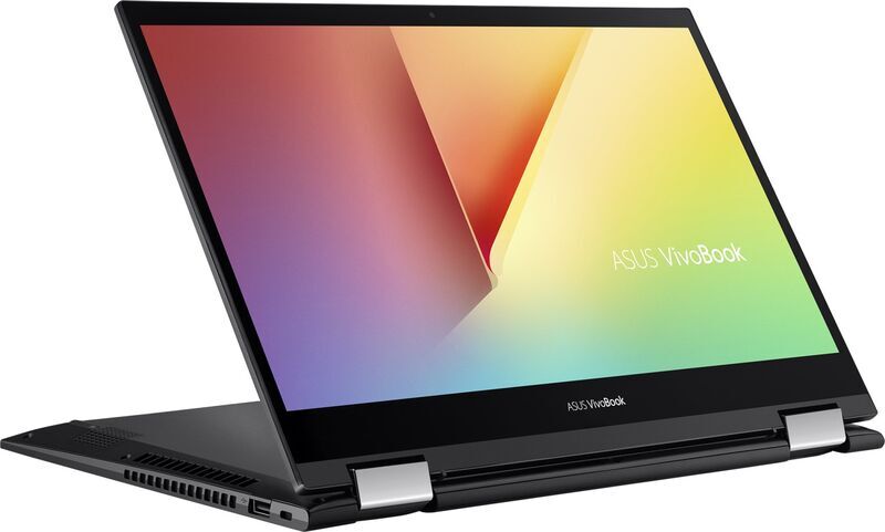 ASUS VivoBook Flip 14 TP470EA | i5-1135G7 | 14" | 8 GB | 256 GB SSD | FHD | FP | Tastaturbeleuchtung | schwarz | Win 11 Home S | International English, image 5 of 6