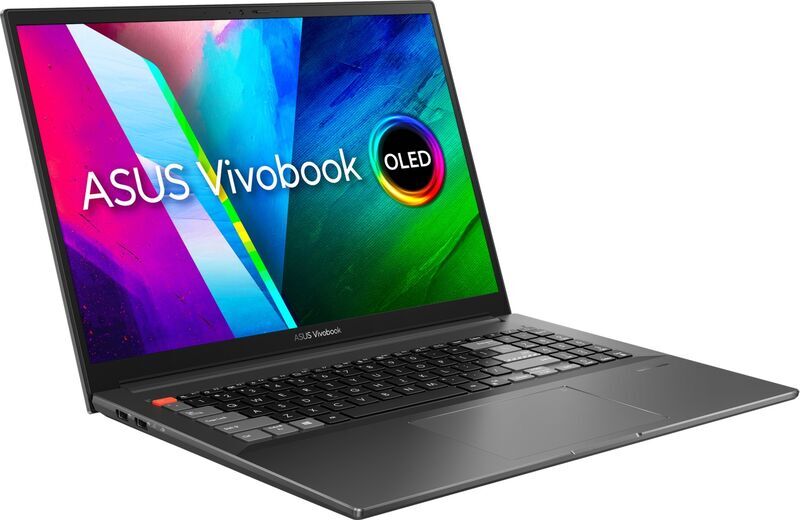 Asus Vivobook Pro 16X OLED N7600ZE | i7-12700H | 16" | 16 GB | 1 TB SSD | RTX 3050 Ti | FP | 3840 x 2400 | grau | Win 11 Home | CH 2