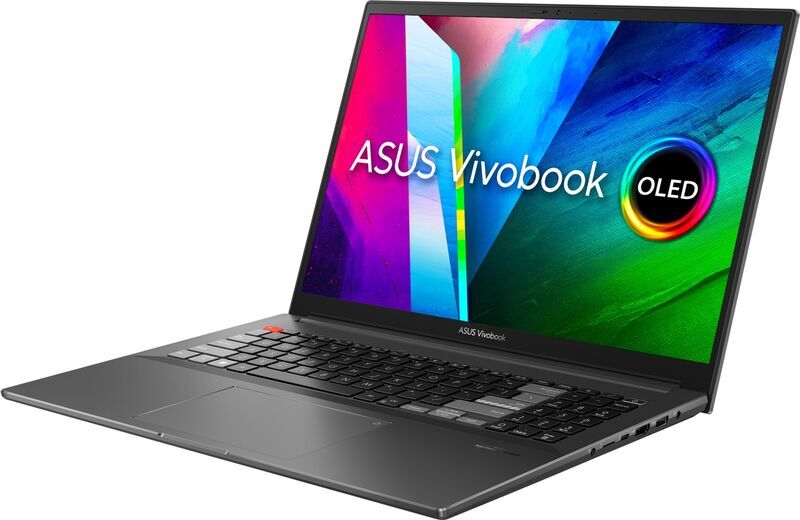 Asus Vivobook Pro 16X OLED N7600ZE | i7-12700H | 16" | 16 GB | 1 TB SSD | RTX 3050 Ti | FP | 3840 x 2400 | grau | Win 11 Home | CH 3