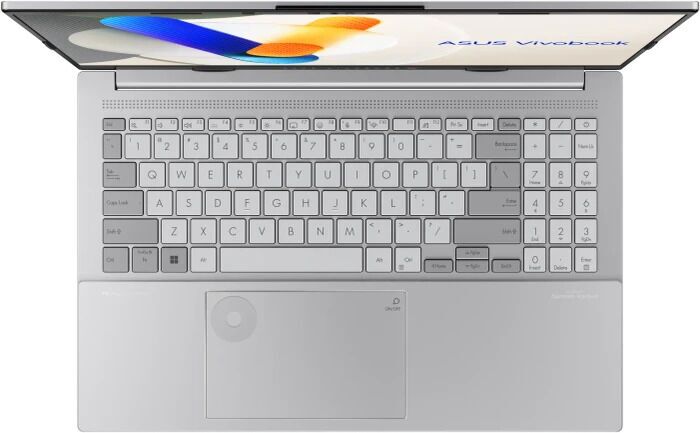 ASUS VivoBook Pro 15 OLED N6506 | Core Ultra 9 285H | 15.6" | 24 GB | 1 TB SSD | 2880 x 1620 | Rétroéclairage du clavier | RTX 4050 | argent | Win 11 Home | AR, image 2 of 4