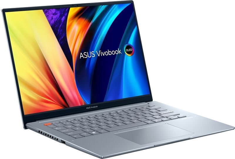 ASUS VivoBook S 14X OLED | Ryzen 9 6900HX | 14.5" | 16 GB | 1 TB SSD | FP | argent | Win 11 Home | ES 2