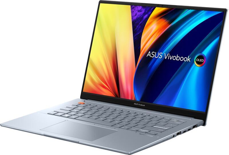 ASUS VivoBook S 14X OLED | Ryzen 9 6900HX | 14.5" | 16 GB | 1 TB SSD | FP | argento | Win 11 Home | ES 3