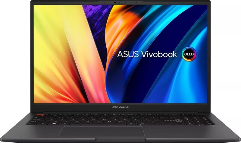 ASUS Vivobook S 15 OLED K3502 | i5-12500H | 15.6" | 16 GB | 512 GB SSD | 2880 x 1620 | FP | Tastaturbeleuchtung | schwarz | Win 11 Home | ES 1